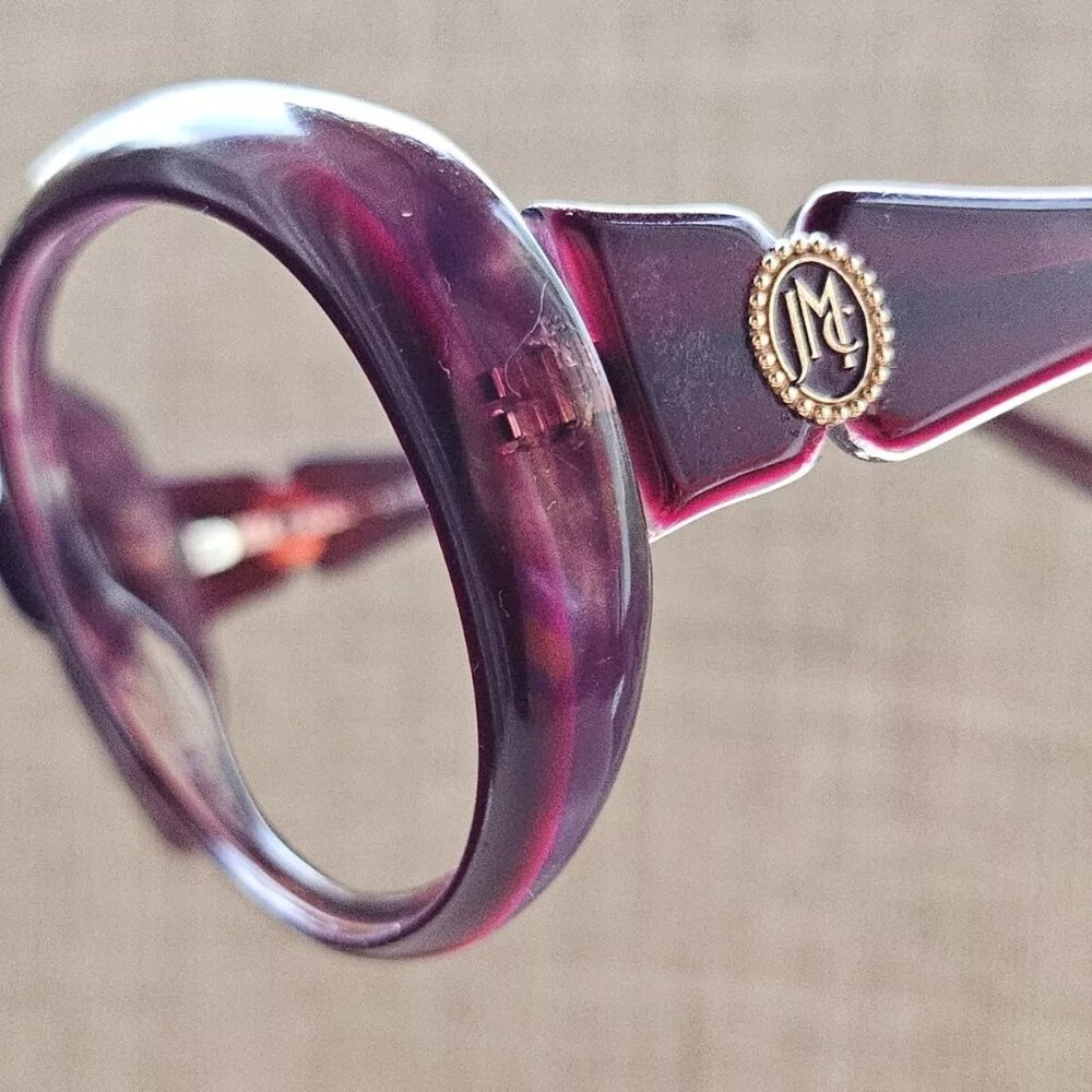 Jessica Mcclintock Women Eyeglasses/Sunglasses Frame Augergime Laminate Glasses - Picture 2 of 12